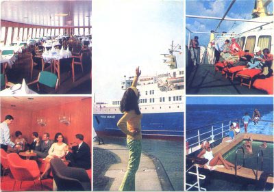 Hochseefähre MS Prinz Hamlet, Hamburg-Harwich