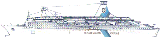 M/S Prinz of Scandinavia Seitenriss